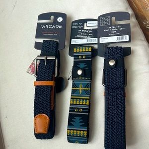Arcade belts